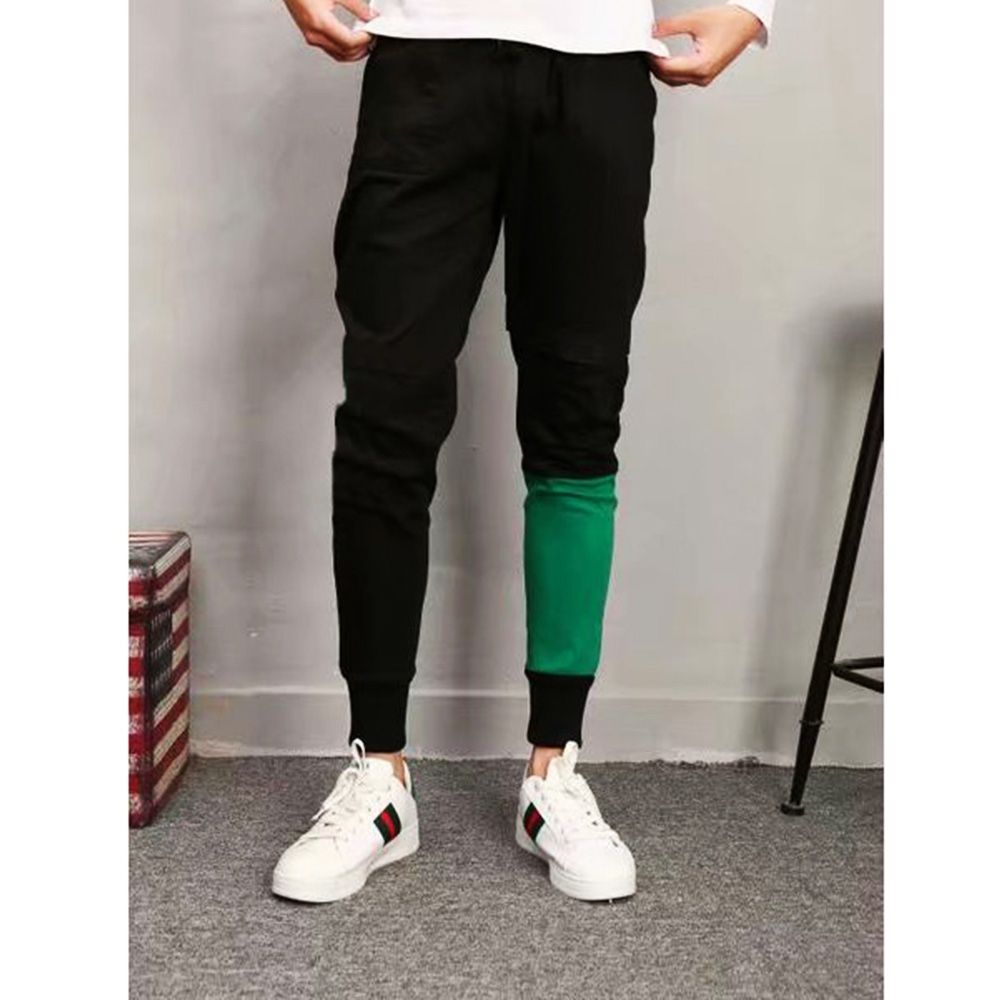 Men's High Valued Joggers.- Black & Green