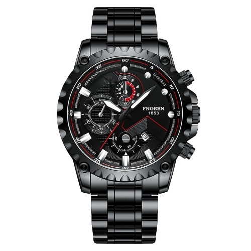 Men's Quartz Chain Wristwatch