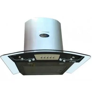 50 X 60 Manual Cooker Hood With Flower Pattern Pv-hfm60f