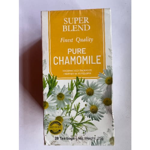 Super Blend - Natural Pure Chamomile Herbal Tea - 20 Bags