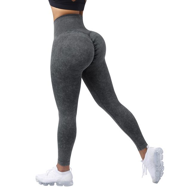 Seamless Leggings Solid Scrunch Lifting Booty High Waisted Sportwear Gym Tights Push Up Women Leggings For Fitness(#SL657DY)