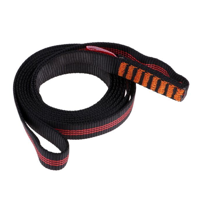 Polyester Climbing Bearing Strap Flat Outdoor Rope Protect 60cm 60cm