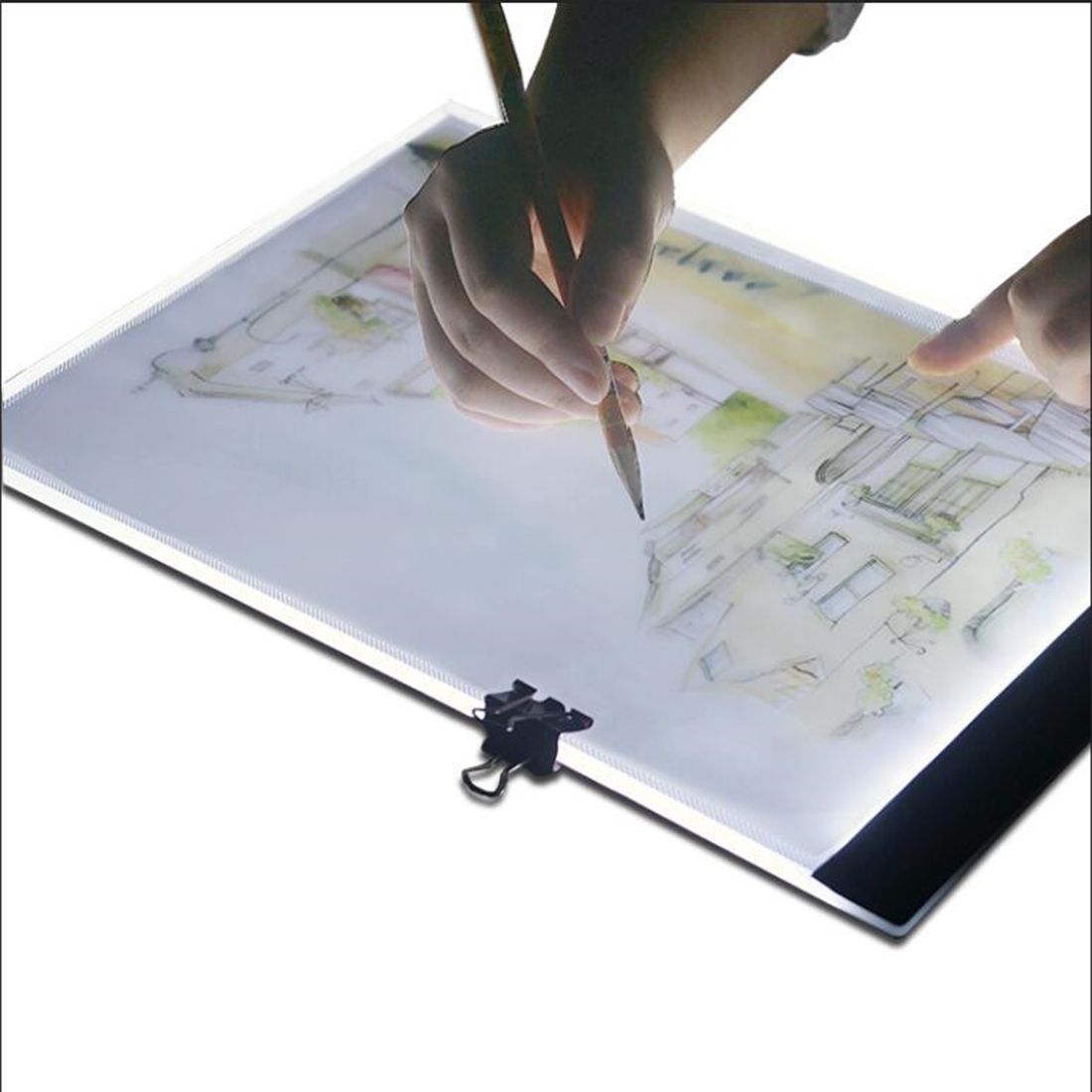 Ultra-thin A4 Size Portable USB LED Artcraft Tracing Light Box Copy Board For Artists Drawing Sketching Animation And X-ray Viewing