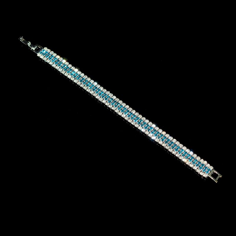 Crystal Tennis Let Iced Out Chain Lets For Women Men Gold Silver