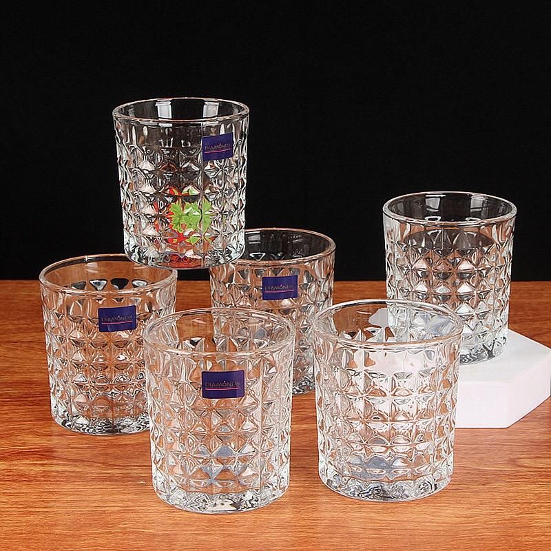 Qian Li Glass Ware {Transparent Glass Cup 6pcs}