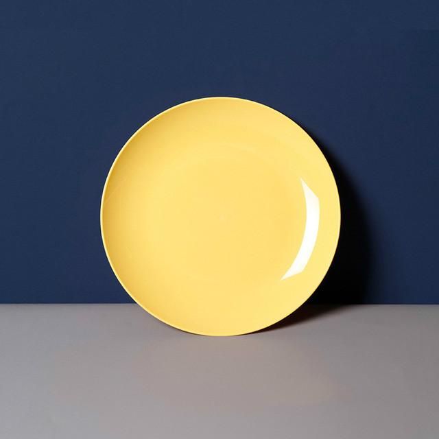 Kitchen Plastic Food Sauce Dish Small Fruit Plate