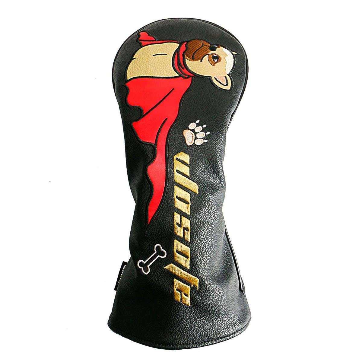 Golf Club Cover Portable Golf Club Head Cover Protector Black