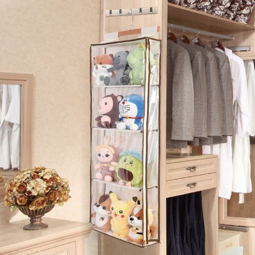 Handbag Organizer Bags Clear Hanging For 4 Layers