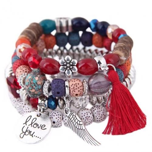 Ladies Classy Bead Bracelet