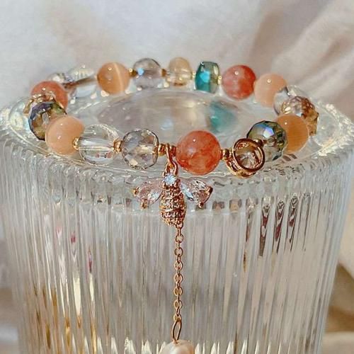 Xiaomi Bee Bracelet Female Korean Edition Mori Little Fairy Crystal Hand Use