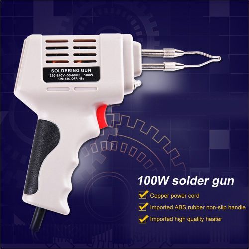 100W Double Tube Soldering Iron Tip Soldering Gun