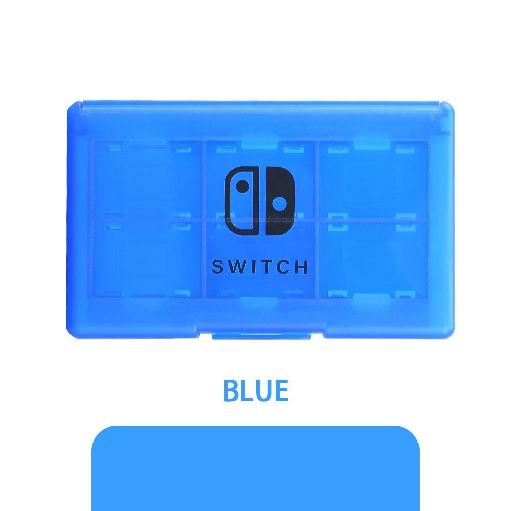 Game Card Storage Holder Case For Nintend Switch And Lite 24 Cartridge Slots Game Card Storage Box For Micro SD Memory Cards