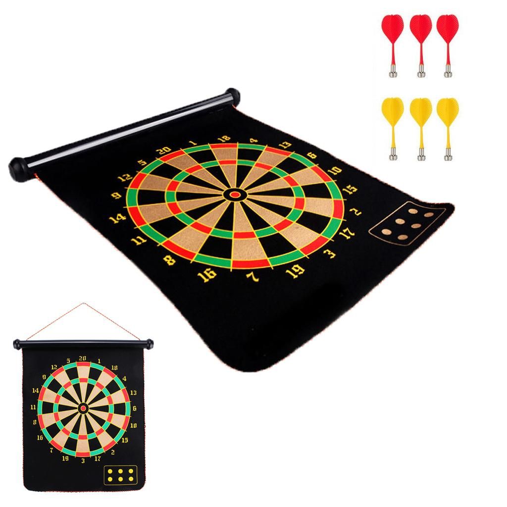 Magnetic Dart Board Game With 6 Magnetic Darts Game Play For Kids