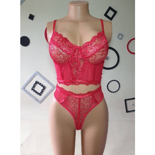Ladies' Exotic Lingerie - Red
