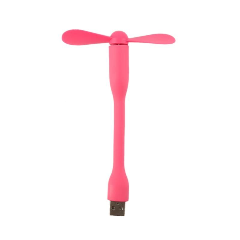 Fan USB And PC Power Portable Flexible Desktop Laptop Cooling Mini Fan 1PC Consumption Power Radiator Removable Low Mini Small