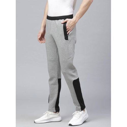 Men's  Design Joggers-Ash/ Black