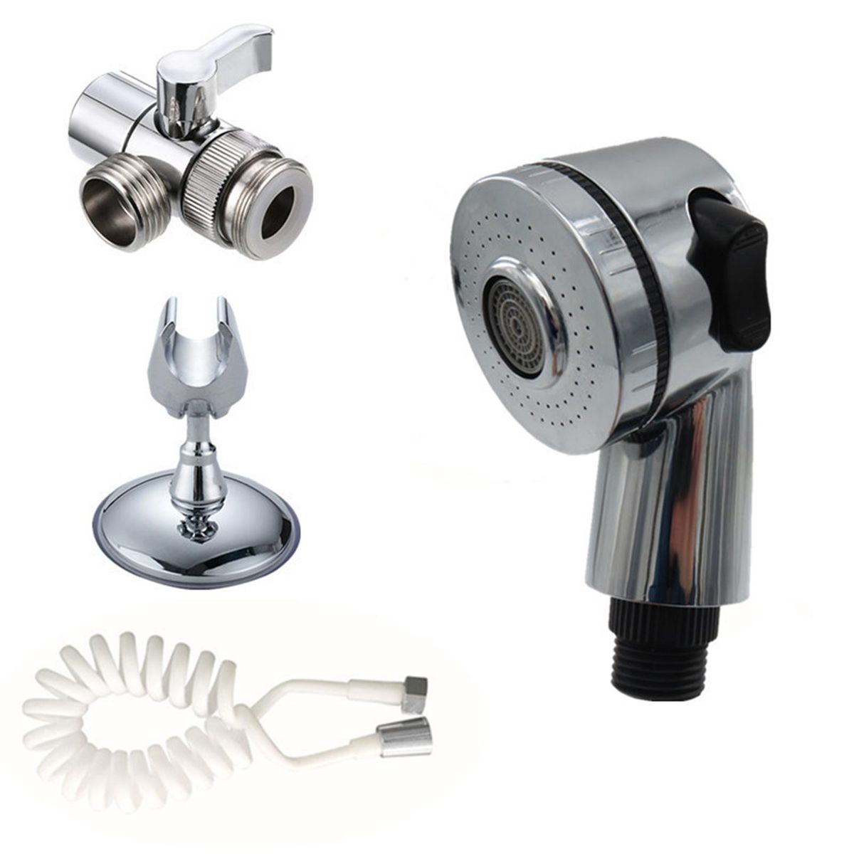 Bathroom Faucet Handheld Shower Spray-Head Bath Suit Add-Pressure Shower Head