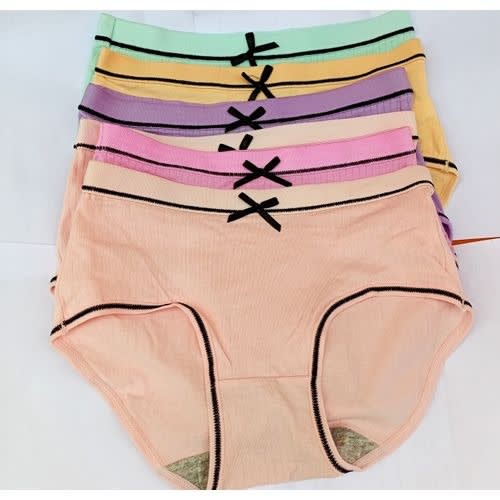 Ladies Cotton Panties -6 Pieces