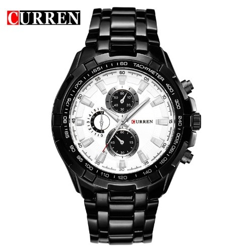 Bracelet Strap Waterproof Wristwatch For Men