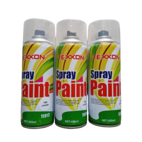 Spray Paint - Lacquer - 3pcs - 450ml