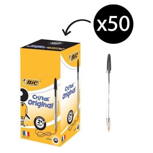 Biro Black - 50pcs