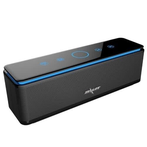 S7 Wireless Speakers For Drivers Power Bank With Built-in 10000mah - Black
