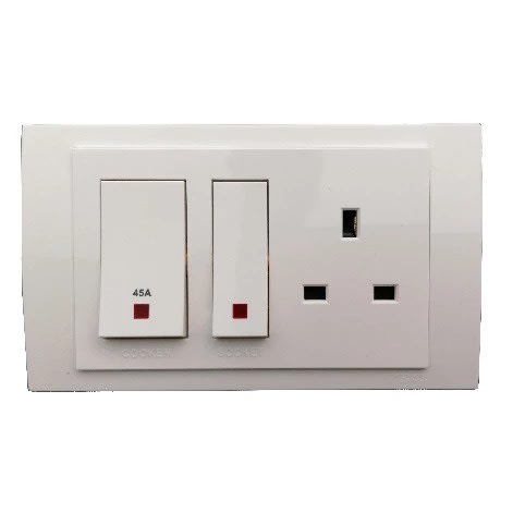 Schneider Electric 45a Cooker Contol Unit