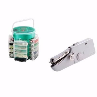 Hand-held Sewing Machine and Kit Set