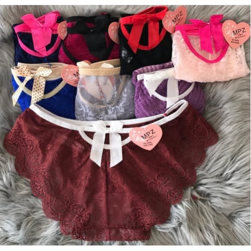 Ladies Full Lace Pants 6pcs