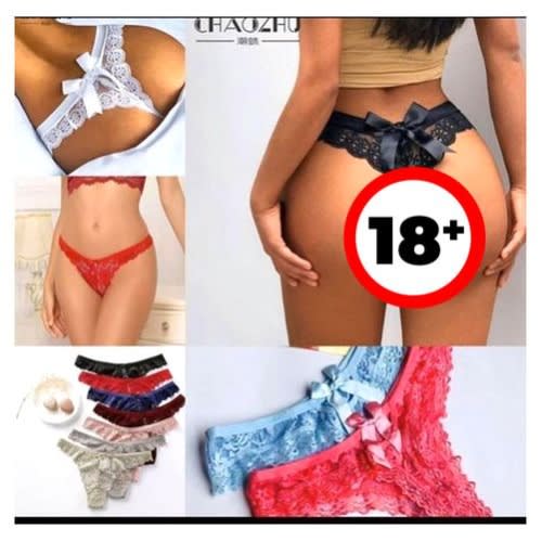 Sexy Lace Ladies Panties Set Of 6pcs