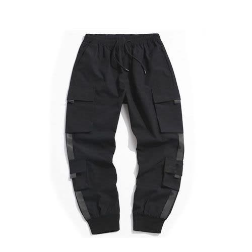 Cargo Combat Trousers With Reflector