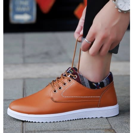 Leather Fashion Sneaker
