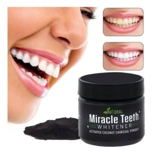 Charcoal Miracle Teeth Whitening Powder