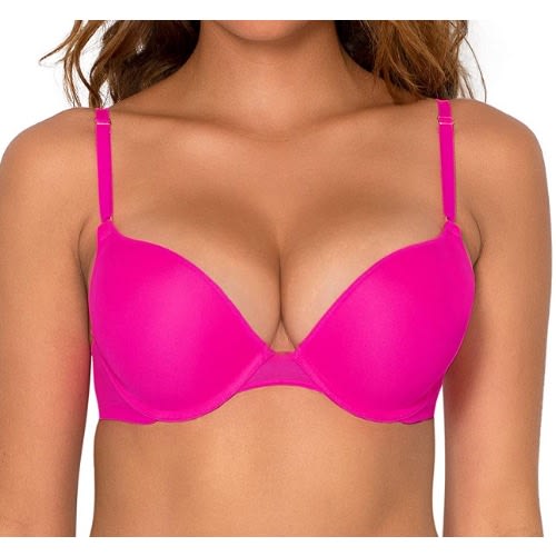 Push-up Bra - 42C - Hot Pink