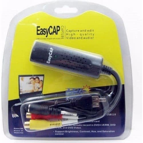 USB DVR Easy Capture Video Adapter with Audio Cable