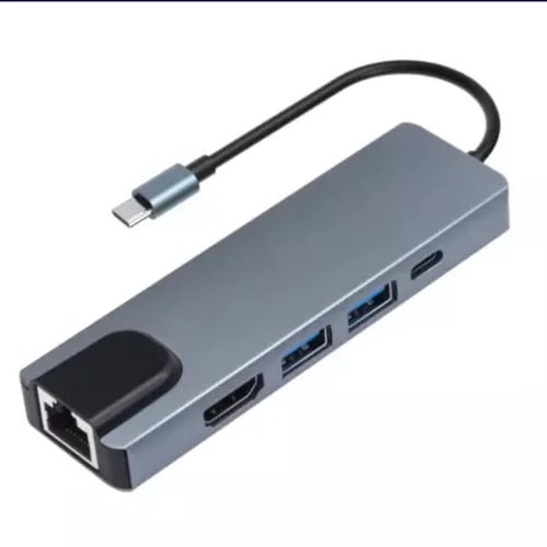 Type-c Hdtv Multifunction Adapter - 5 In 1