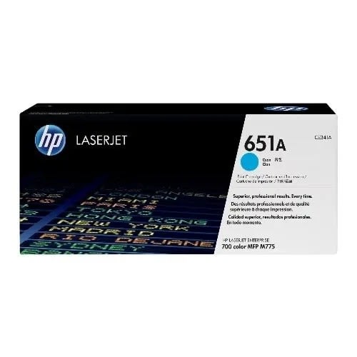 Hp 651a Laserjet Toner Cartidge - Cyan