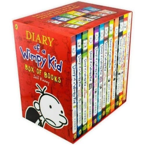 Diary Of A Wimpy Kid Collections - 12 Books