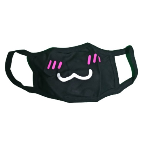 Cartoon Face Mask - Kawaii Smile