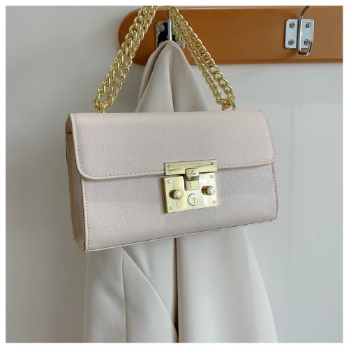 Ladies Handbag - 8X7X13cm -  White