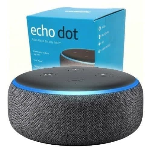 Amazon Echo Dot (3rd Gen) - Smart Speaker With Alexa - Charcoal