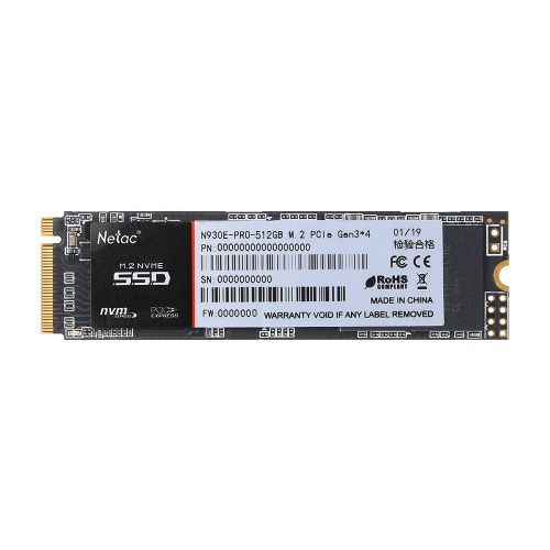 N930E Pro M.2 2280 SSD 512GB NVMe PCIe Gen3*4 3D