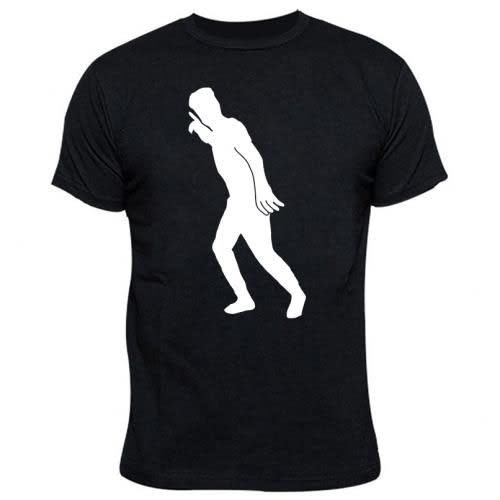 Shaku Shaku Print Tshirt -black