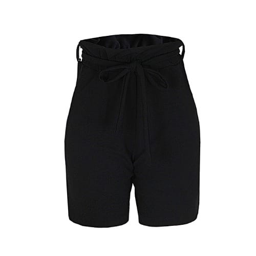 High Waist Shorts - Black