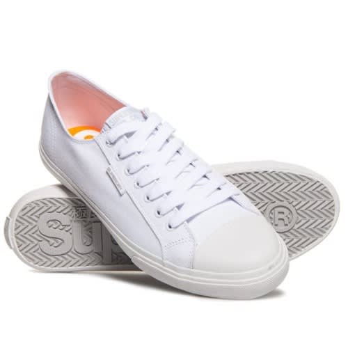 Low Pro Sneakers - White