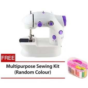 Foot Pedal & Adapter 4 In1 Desktop Sewing Machine + FREE Sewing Kit
