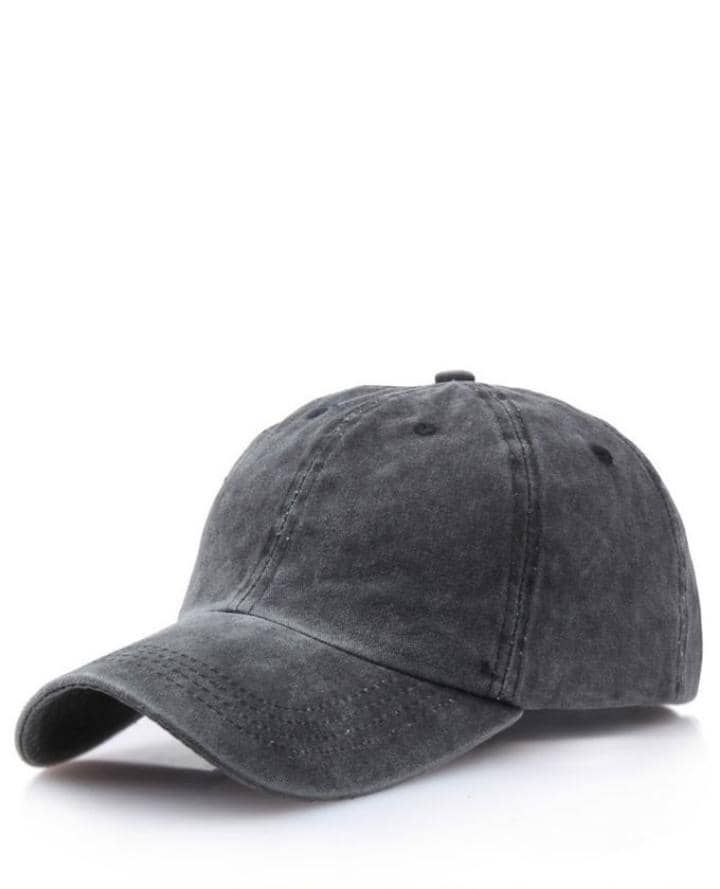 Men Plain Face Cap