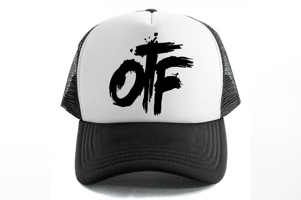 OTF Trucker Hat - Black & White