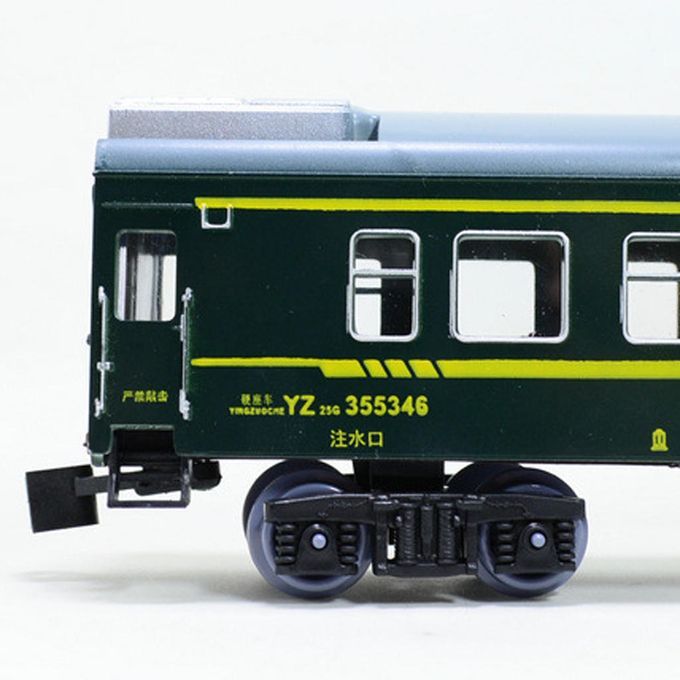 1:87 Model Train Toy China Series YZ25G Passenger Car  Green