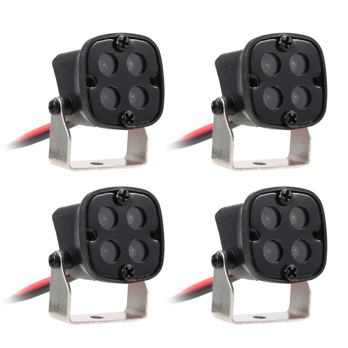 RC Car LED Roof Lights Headlights Spotlight Compatible with Axial SCX10 Traxxas TRX4 D90 Redcat GEN8 RC Car